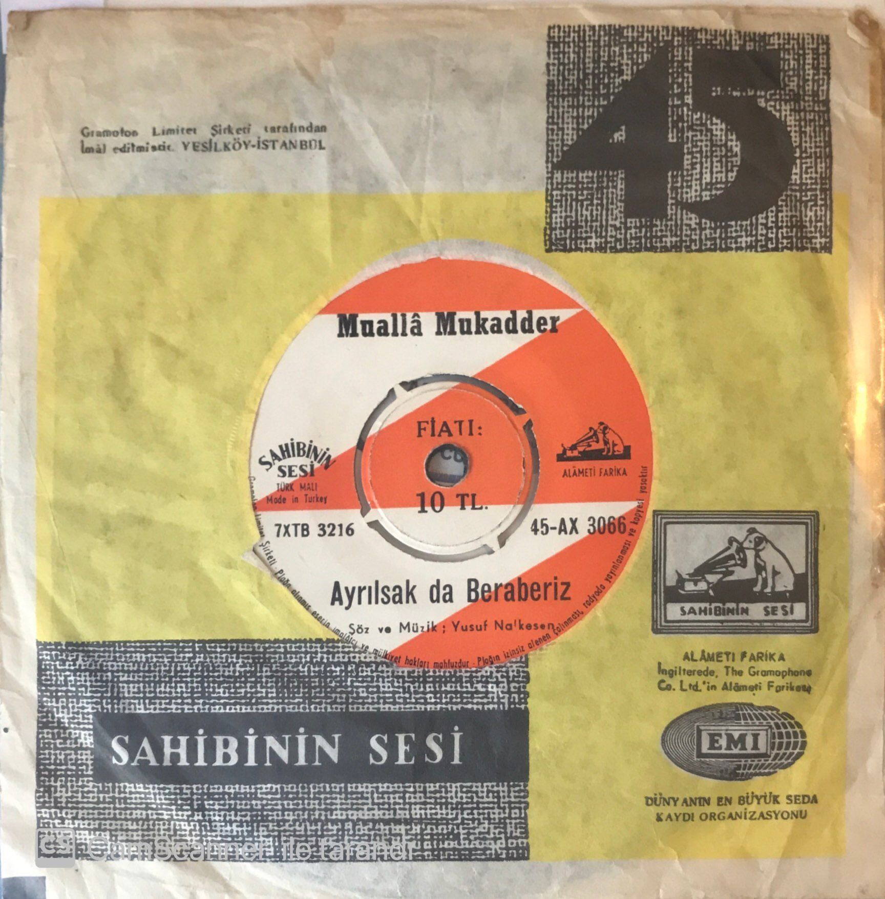 Mualla Mukadder - Duydum Ki Güzel 45lik