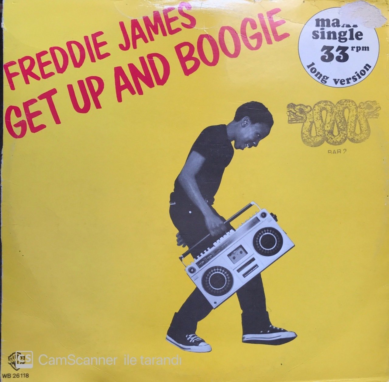 Fredie James Get Up And Boogie MAXI