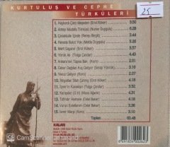 Kurtuluş ve Cephe Türküleri CD