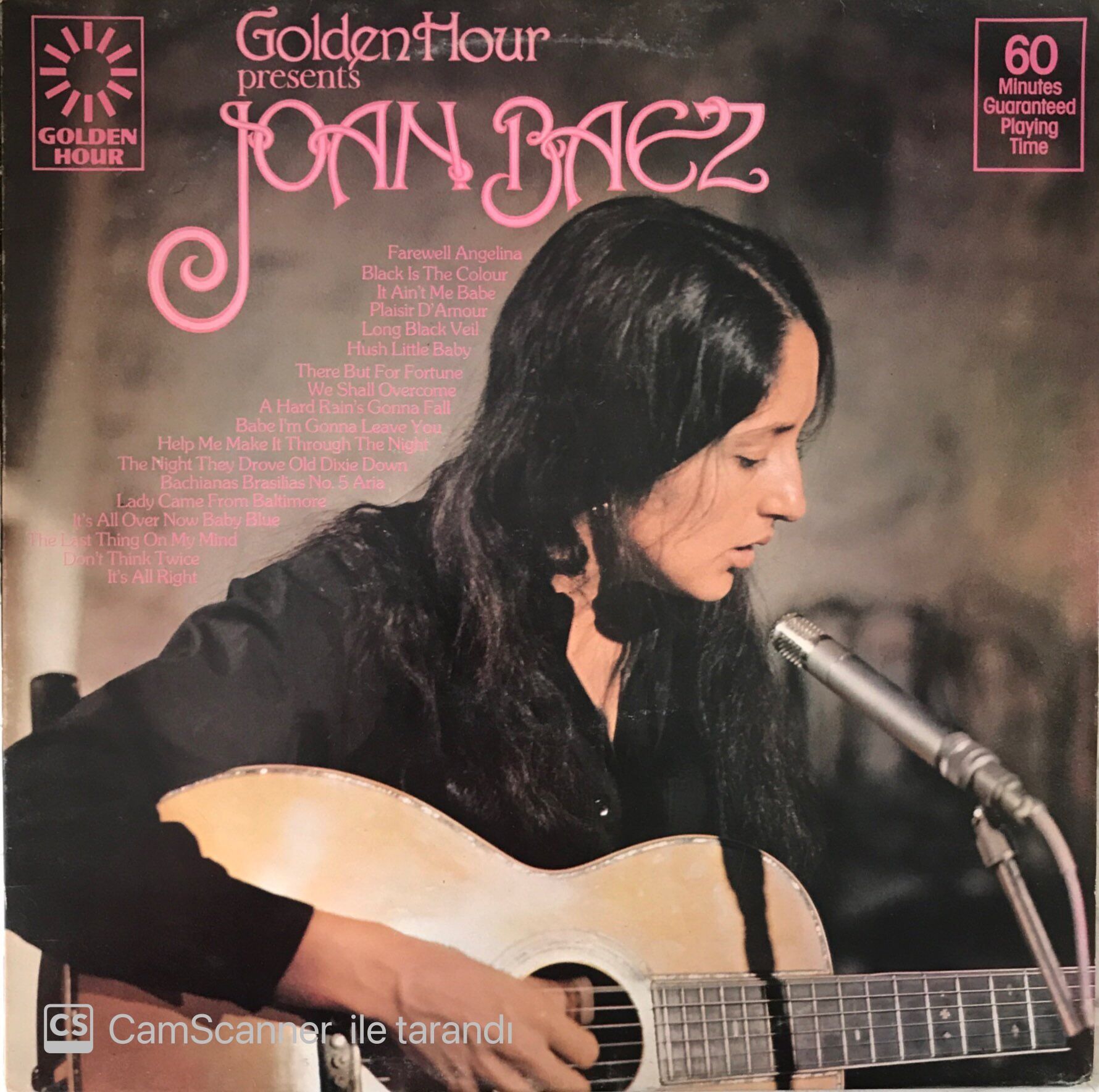 Golden Hour Presents Joan Baez LP