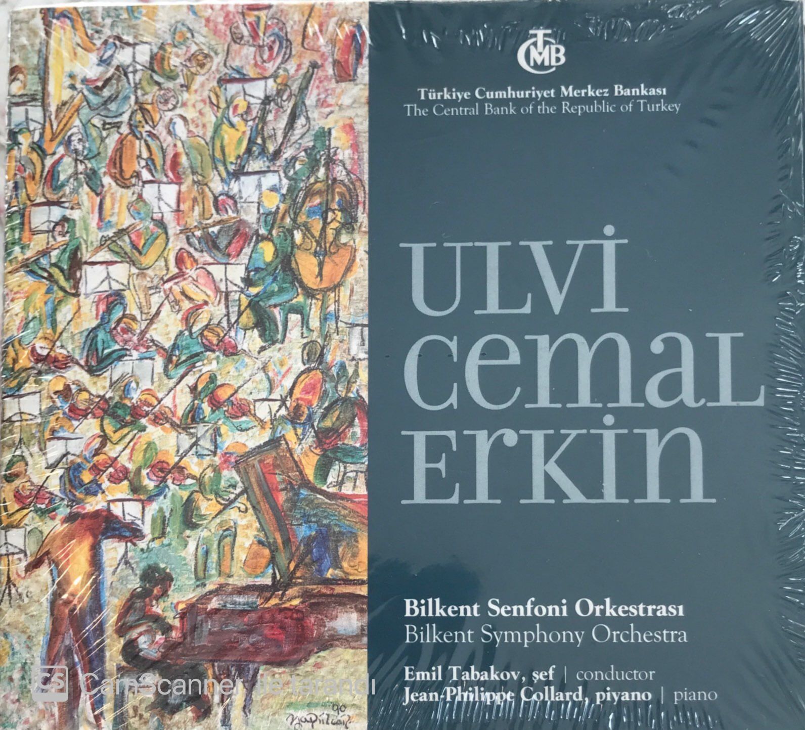 Ulvi Cemal Erkin - Köçekçe Piyano Konçertosu Senfoni No.1 CD