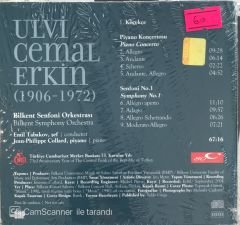 Ulvi Cemal Erkin - Köçekçe Piyano Konçertosu Senfoni No.1 CD
