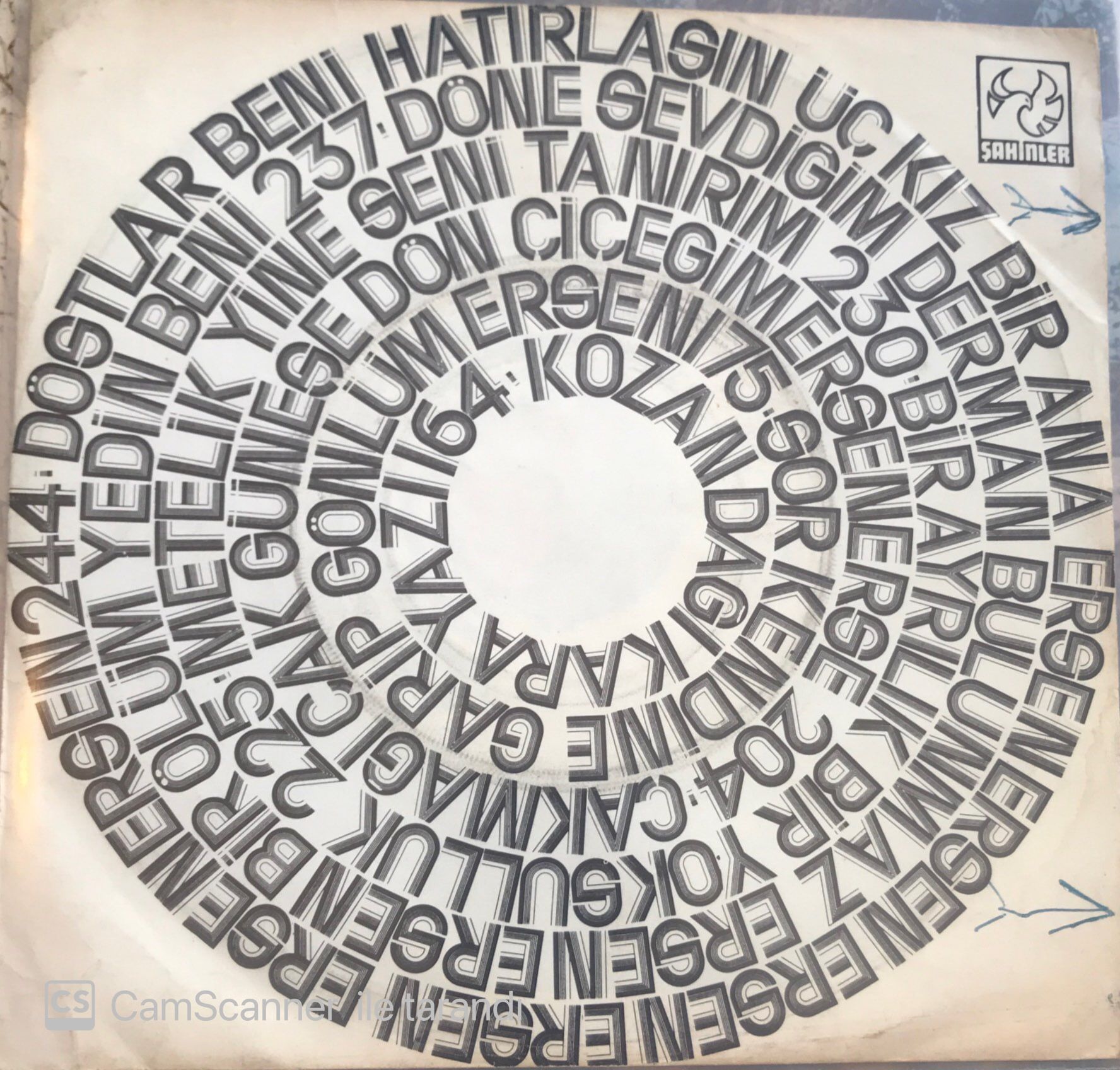 Ersen ve Dadaşlar - Yedin Beni 45lik
