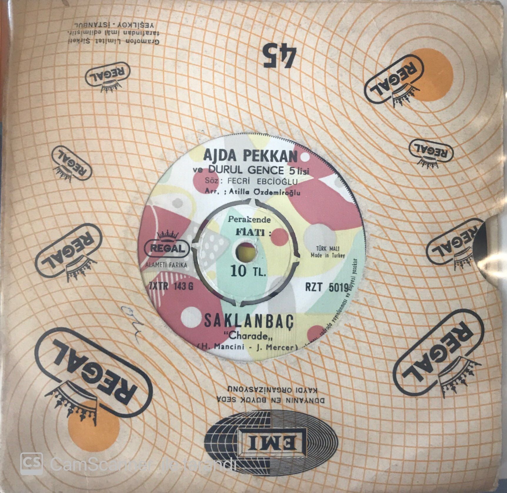 Ajda Pekkan Saklanbaç 45lik