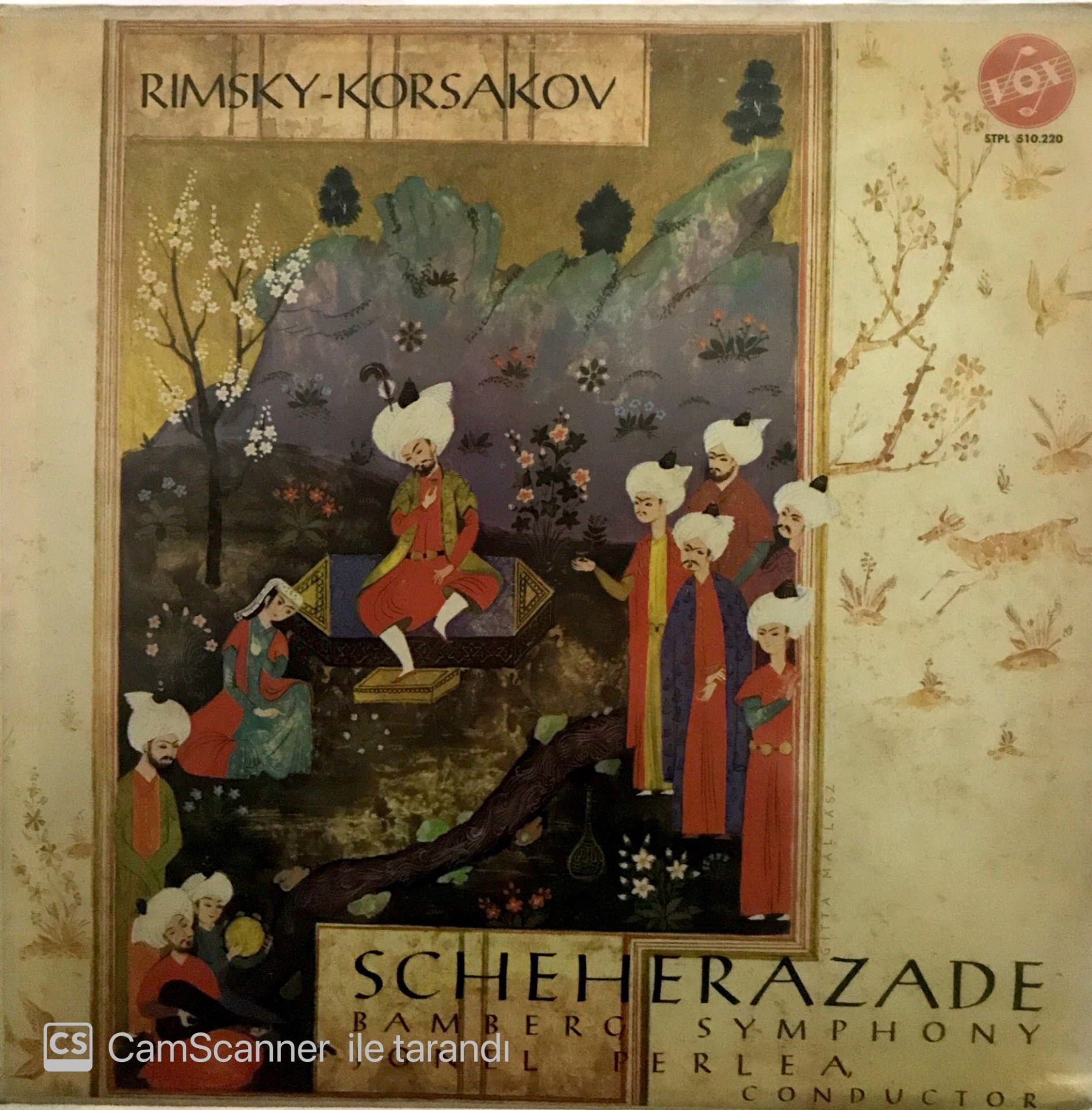 Rimsky Korsakov Scheherazade LP