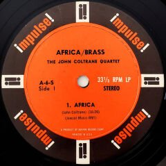 The John Coltrane Quartet - Africa/Brass - LP