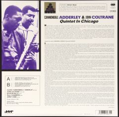 Cannonball Adderley - John Coltrane - Quintet In Chicago - LP