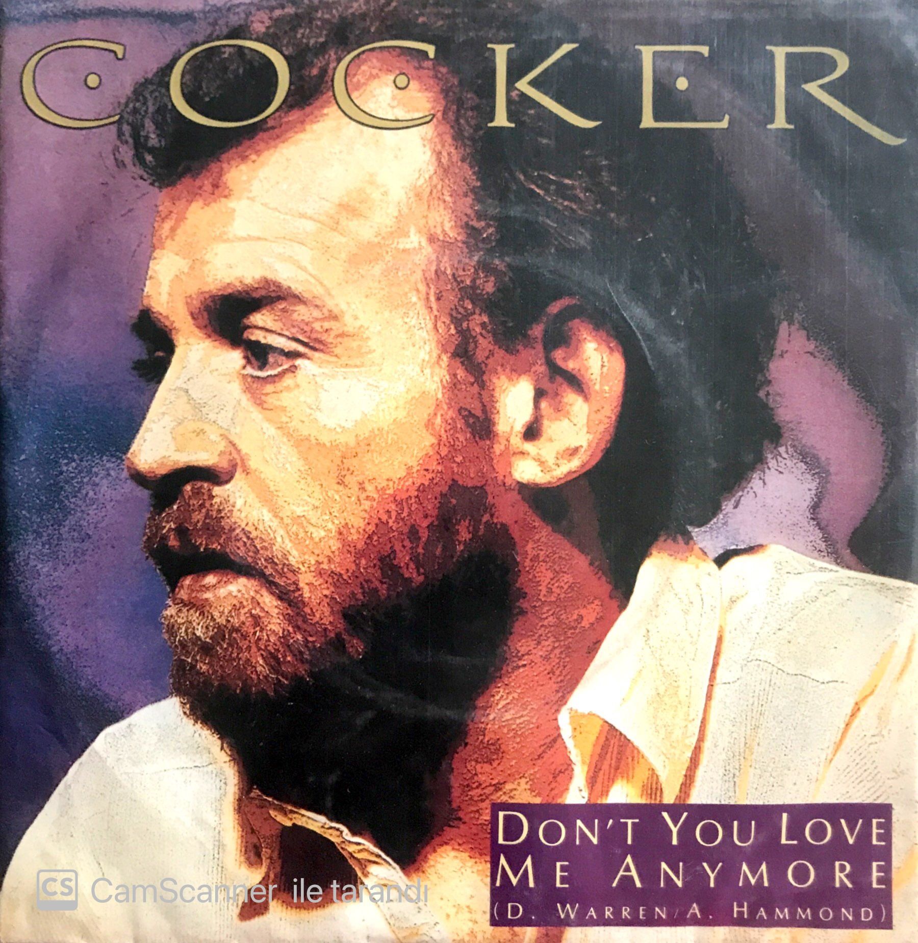 Joe Cocker / Don't You Love Me Anymore 45'lik