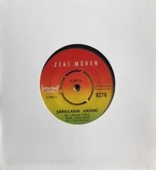 Zeki Müren Şarkıların Kaderi 45lik