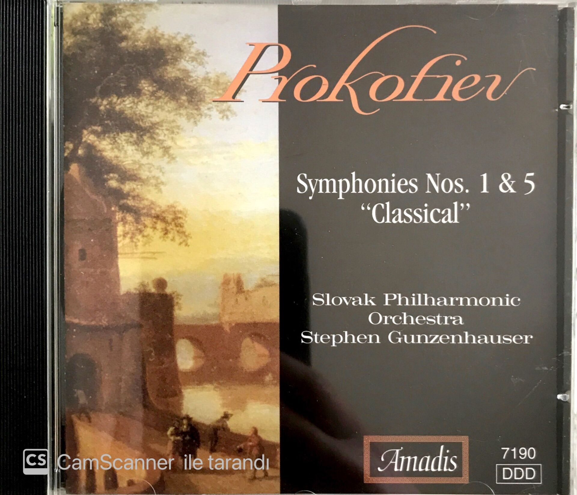 Prokofiev / Symphonies Nos. 1&5 ''Classical'' / Slovak Phillharmonic Orchestra Stephen Gunzenhauser CD