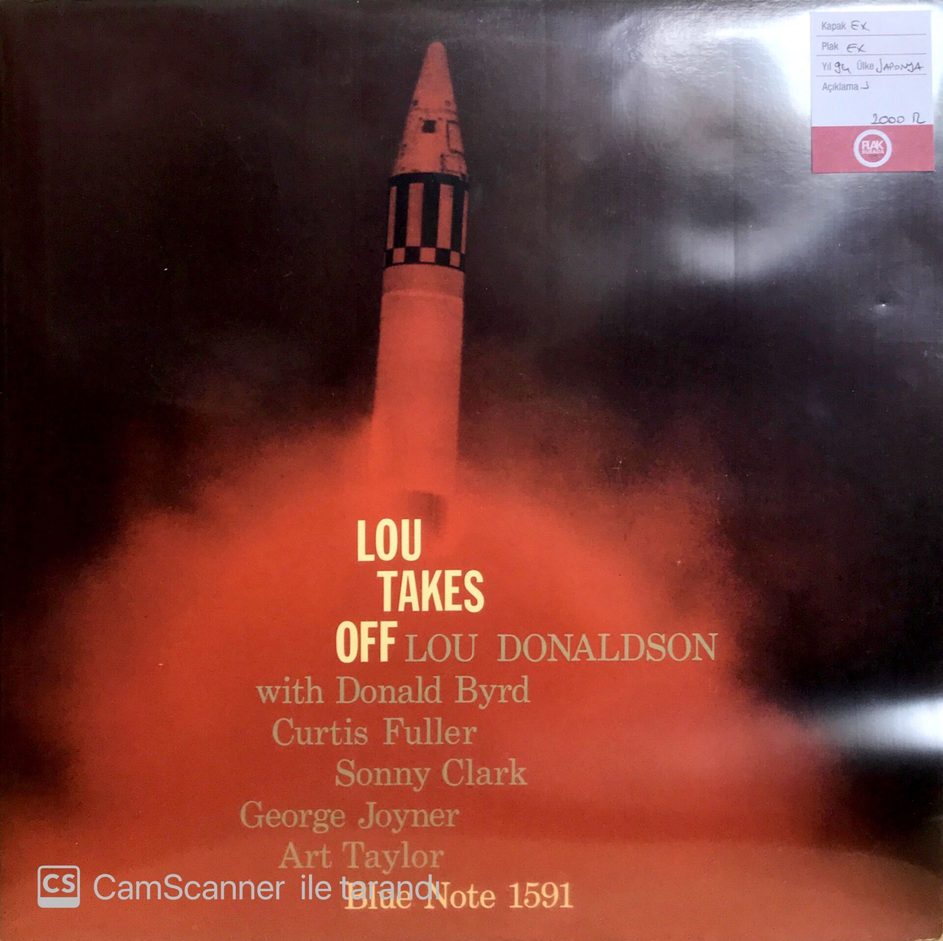 Lou Donaldson / Lou Takes Off LP