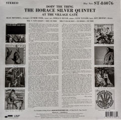 The Horace Silver Quintet – Doin' The Thing - At The Village Gate LP