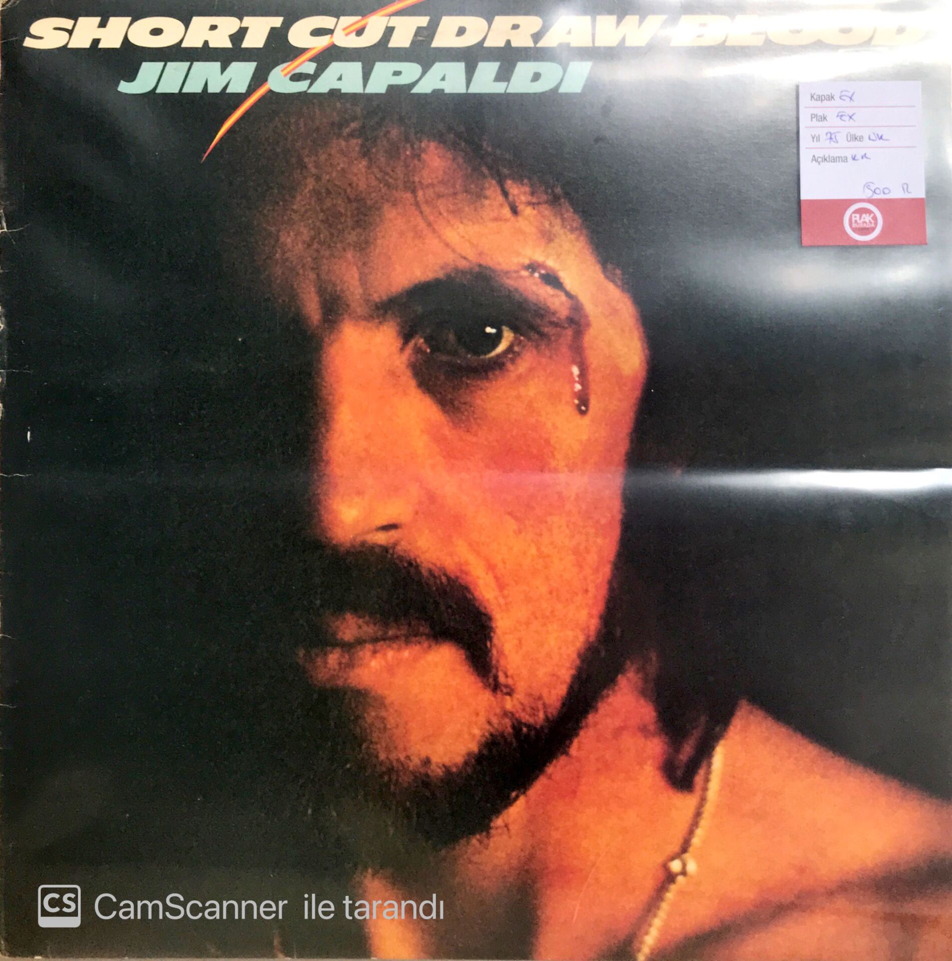 Jim Capaldi / Short Cut Draw Blood LP