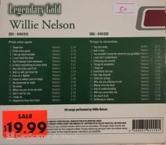 Willie Nelson Legendary Gold 32 Country Classics 2 CD