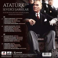 Atatürk'ün Sevdiği Şarkılar Huzurunda Okuyan Sanatçıların Kendi Seslerinden..Double LP