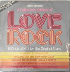 A Collectors Edition Of Love Rock 18 Original Hits By The Original Stars LP
