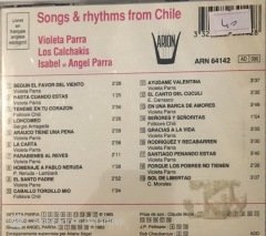 Chants Et Rythmes Du Chili - Violeta Parra CD