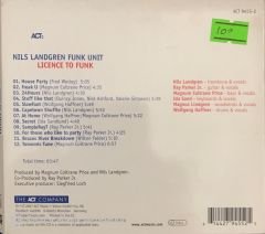 Nils Landgren Funk Unit - Licence To Funk CD