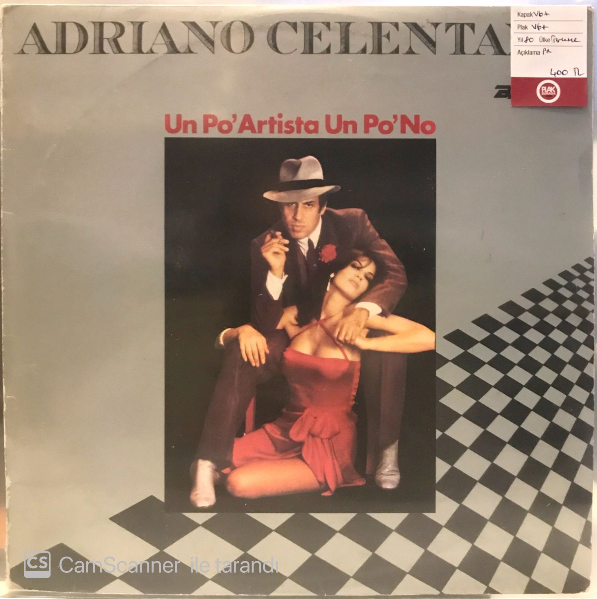 Adriano Celentano - Un Po Artista Un Po No LP