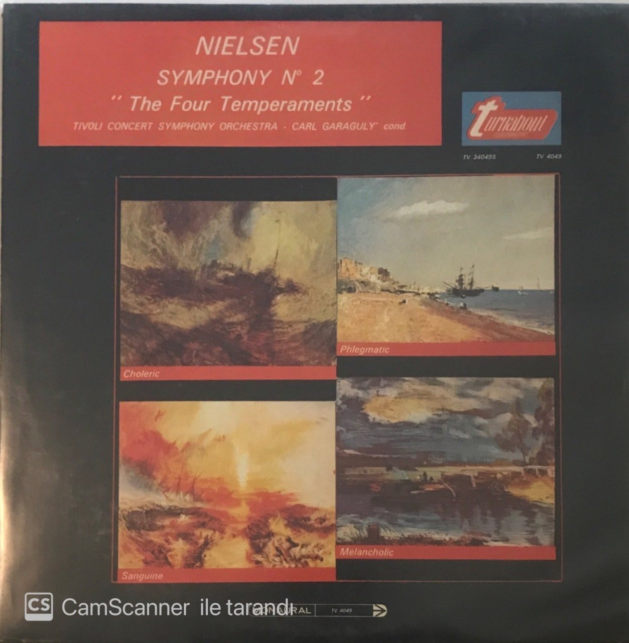 Carl Nielsen Symphony No.2 Op.16 The Four Temperaments LP