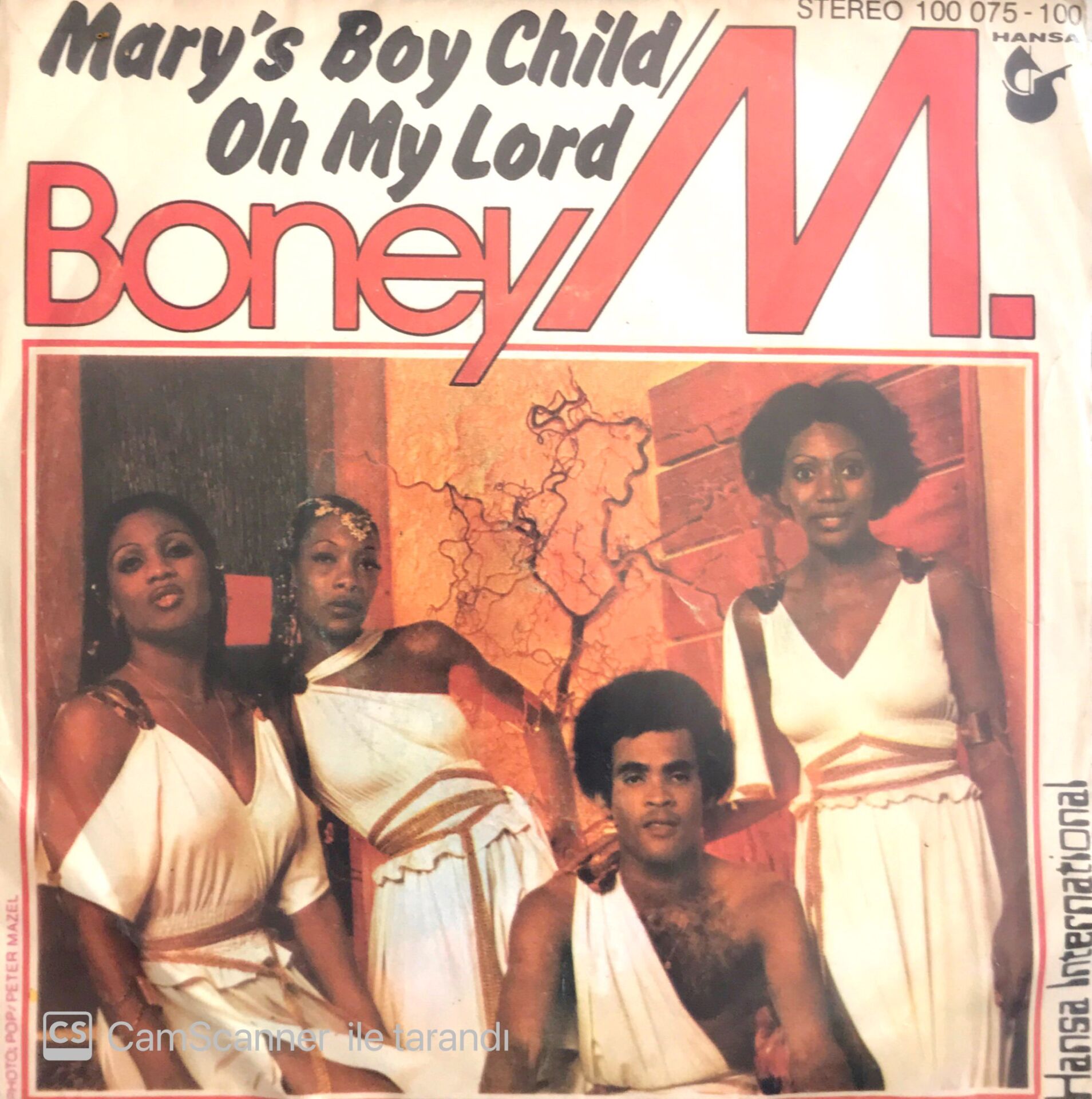 Boney M. / Mary's Boy Child / Oh My Lord 45'lik