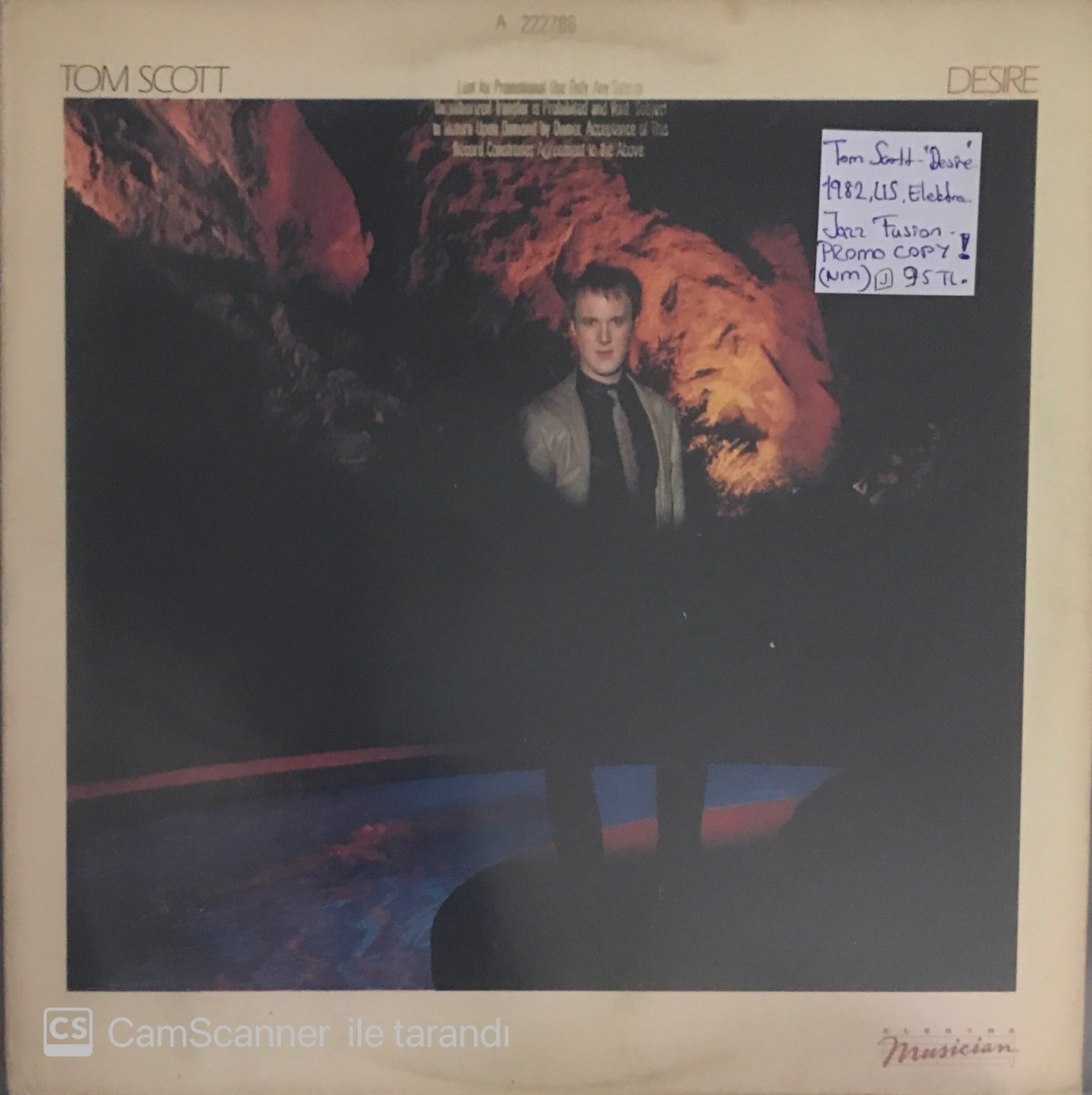 Tom Scott Desire LP