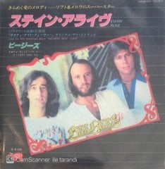 Bee Gees Stayin' Alive Japon Baskı 45lik