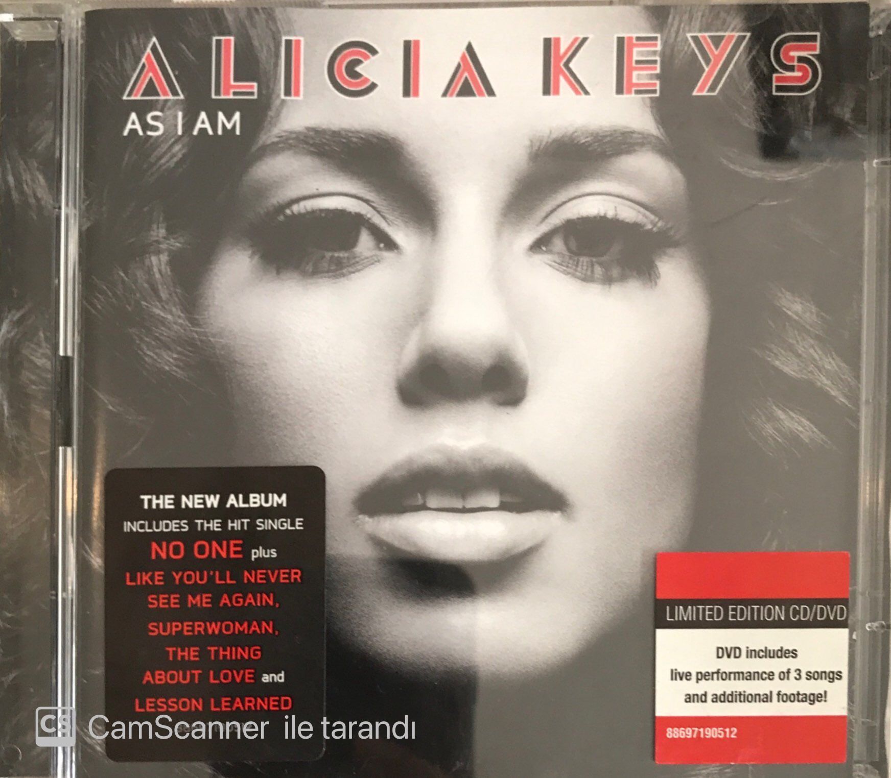 Alicia Keys - As I Am  CD