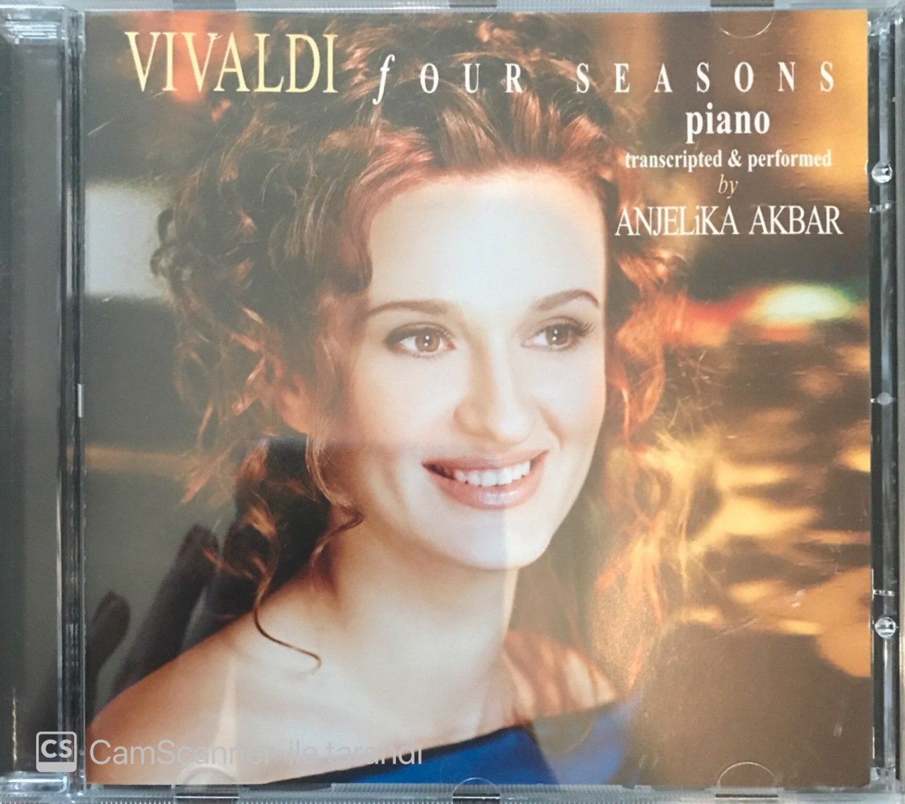 Vivaldi Four Seasons Anjelika Akbar CD