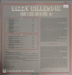 Dizzy Gillespie Havin A Good Time In Paris Vol 1 LP