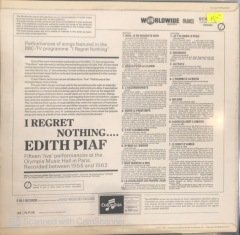 Edith Piaf I Regret Nothing LP