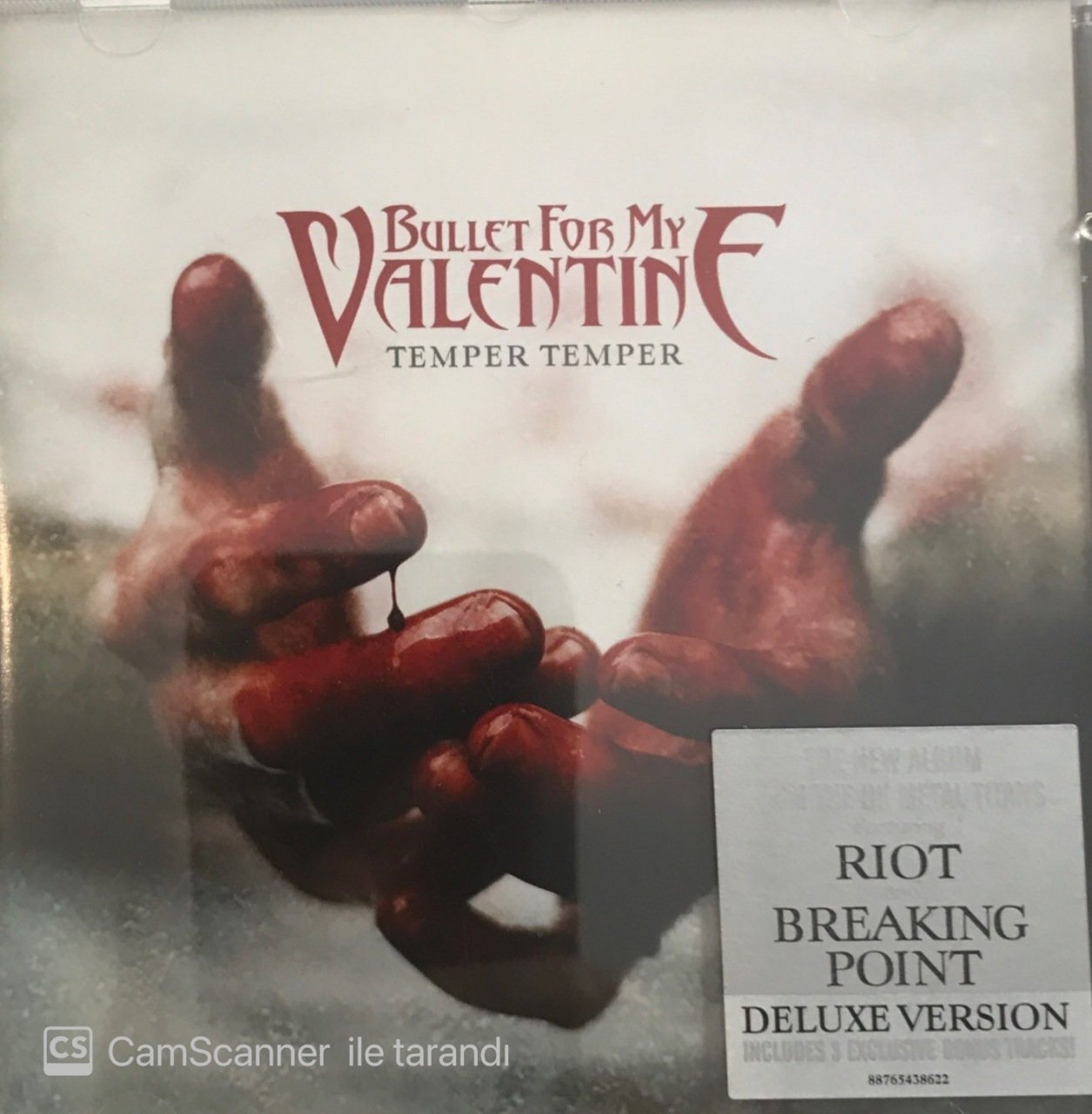 Bullet For My Valentine Temper Temper CD
