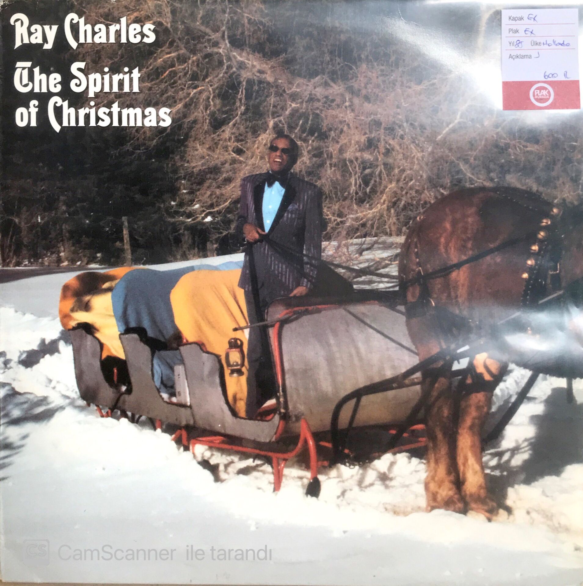 Ray Charles / The Spirit Of Christmas LP