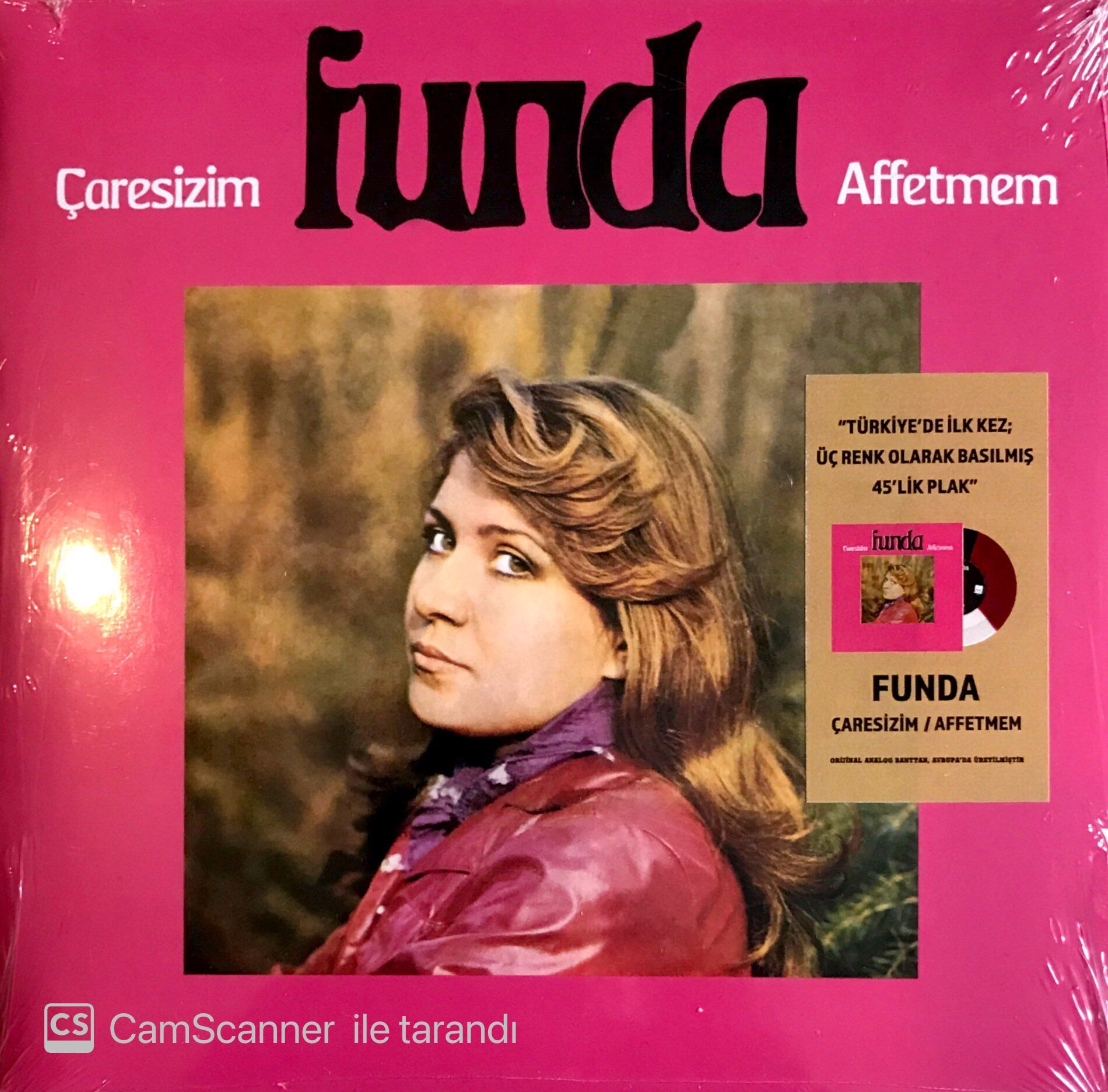 Funda - Çaresizim/Affetmem (3 Renk 45'lik) 45'lik