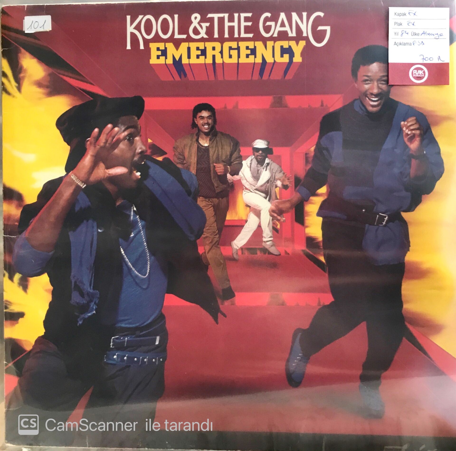 Kool & The Gang Emergency LP