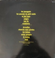 Jacques Brel Le Plat Pays 1 LP
