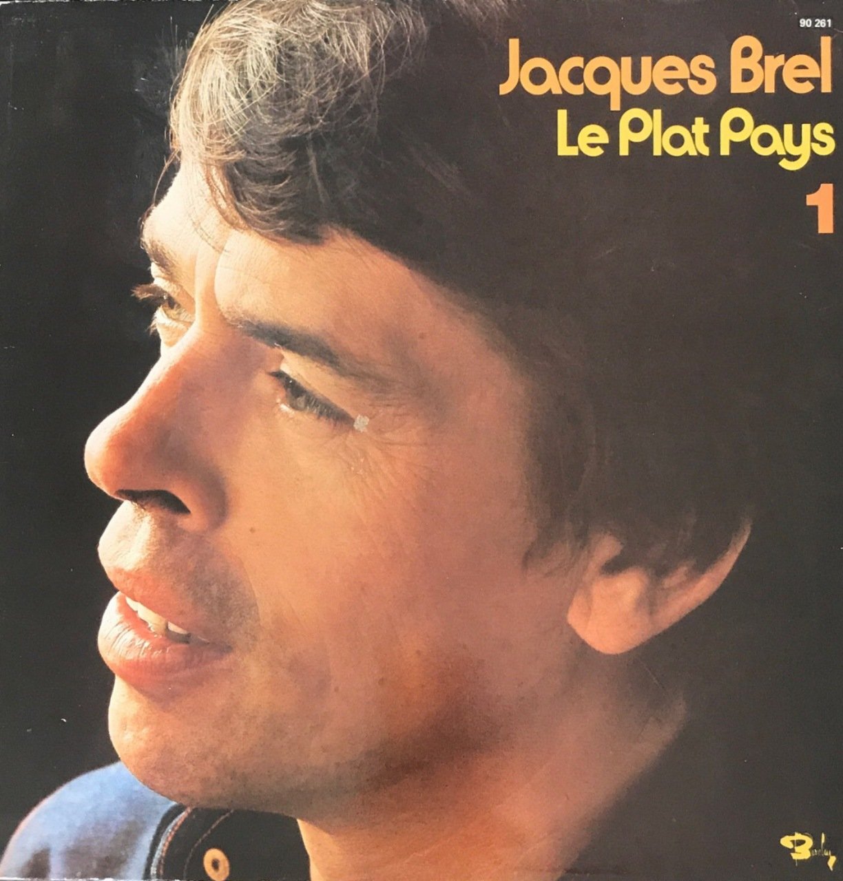 Jacques Brel Le Plat Pays 1 LP