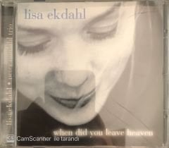 Lisa Ekdahl - When Did You Leave Heaven CD