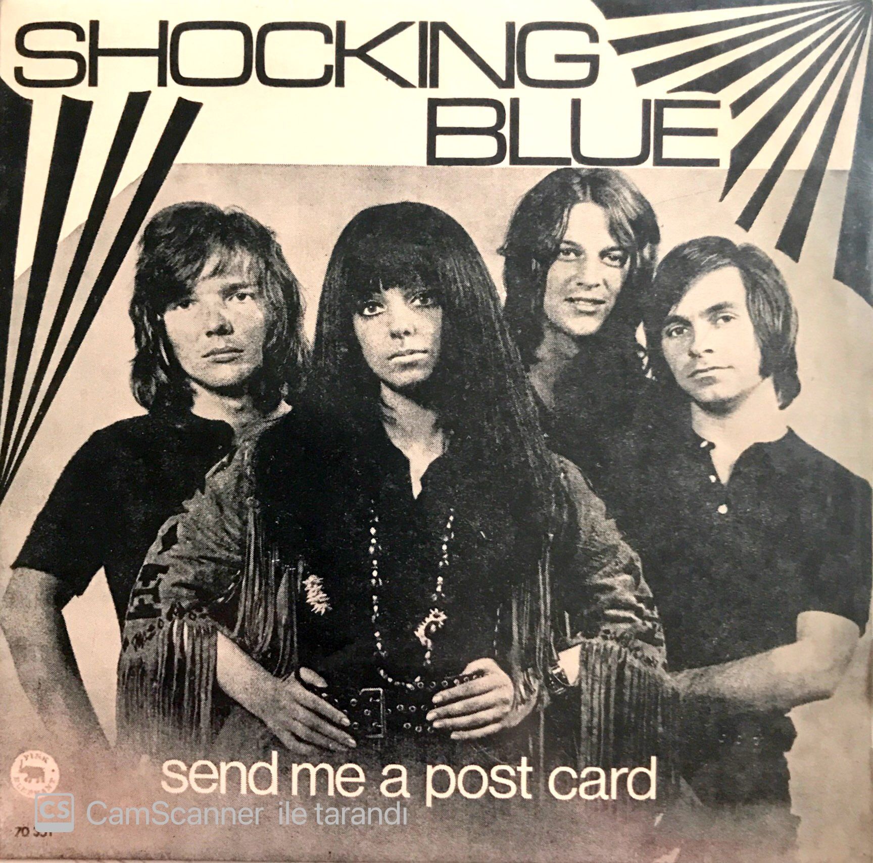 Shocking Blue / Send Me A Post Card 45'lik