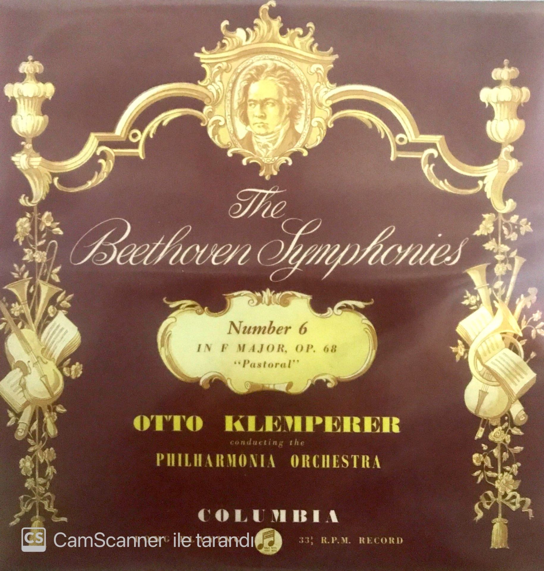 The Beethoven Symphonies number 6 LP