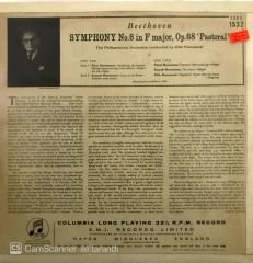 The Beethoven Symphonies number 6 LP