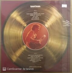 Santana New Gold Disc Japon Baskı LP
