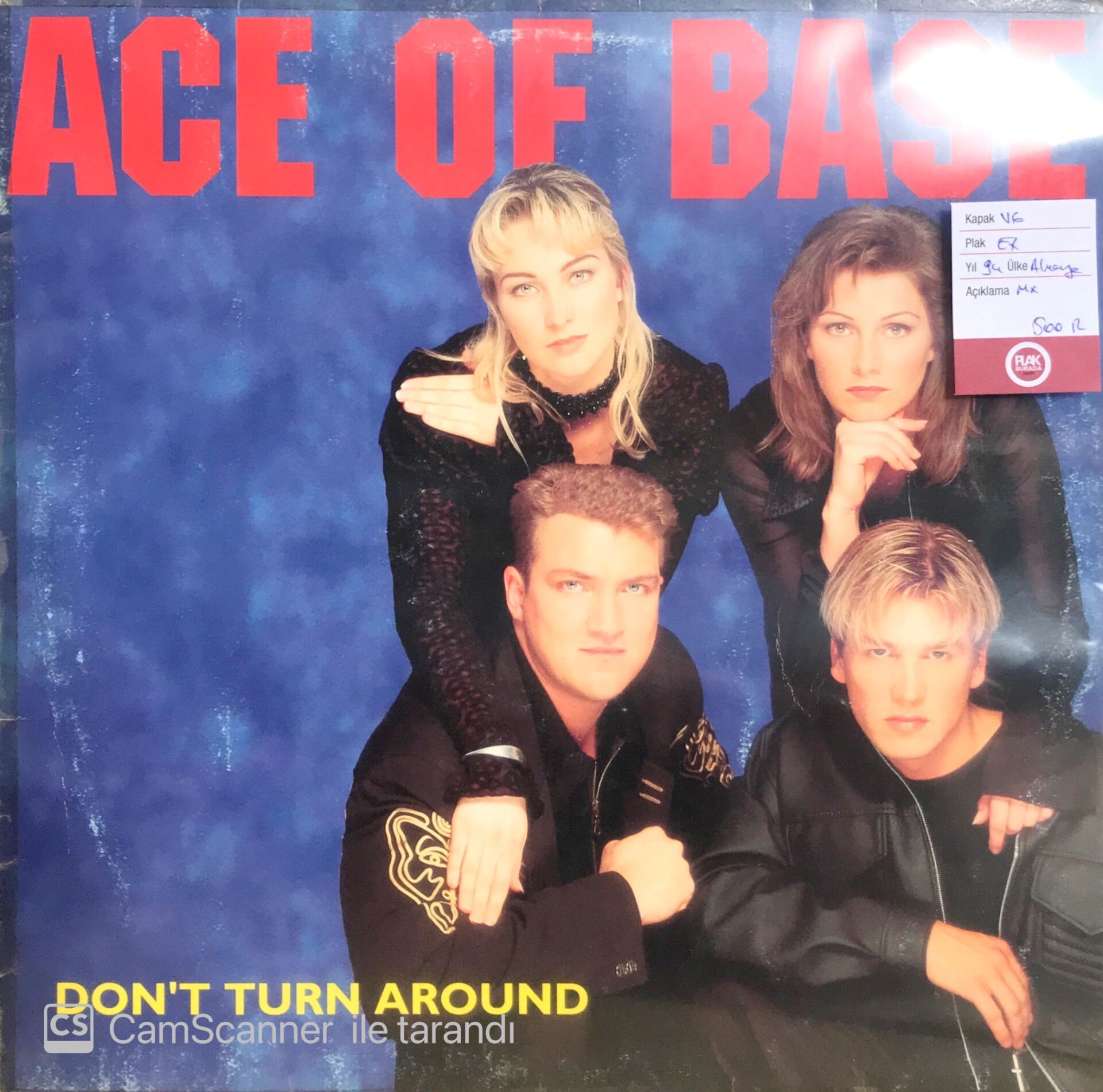 Ace Of Base / Don't Turn Around LP Maxi Single