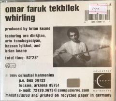 Omar Faruk Tekbilek - Whirling CD