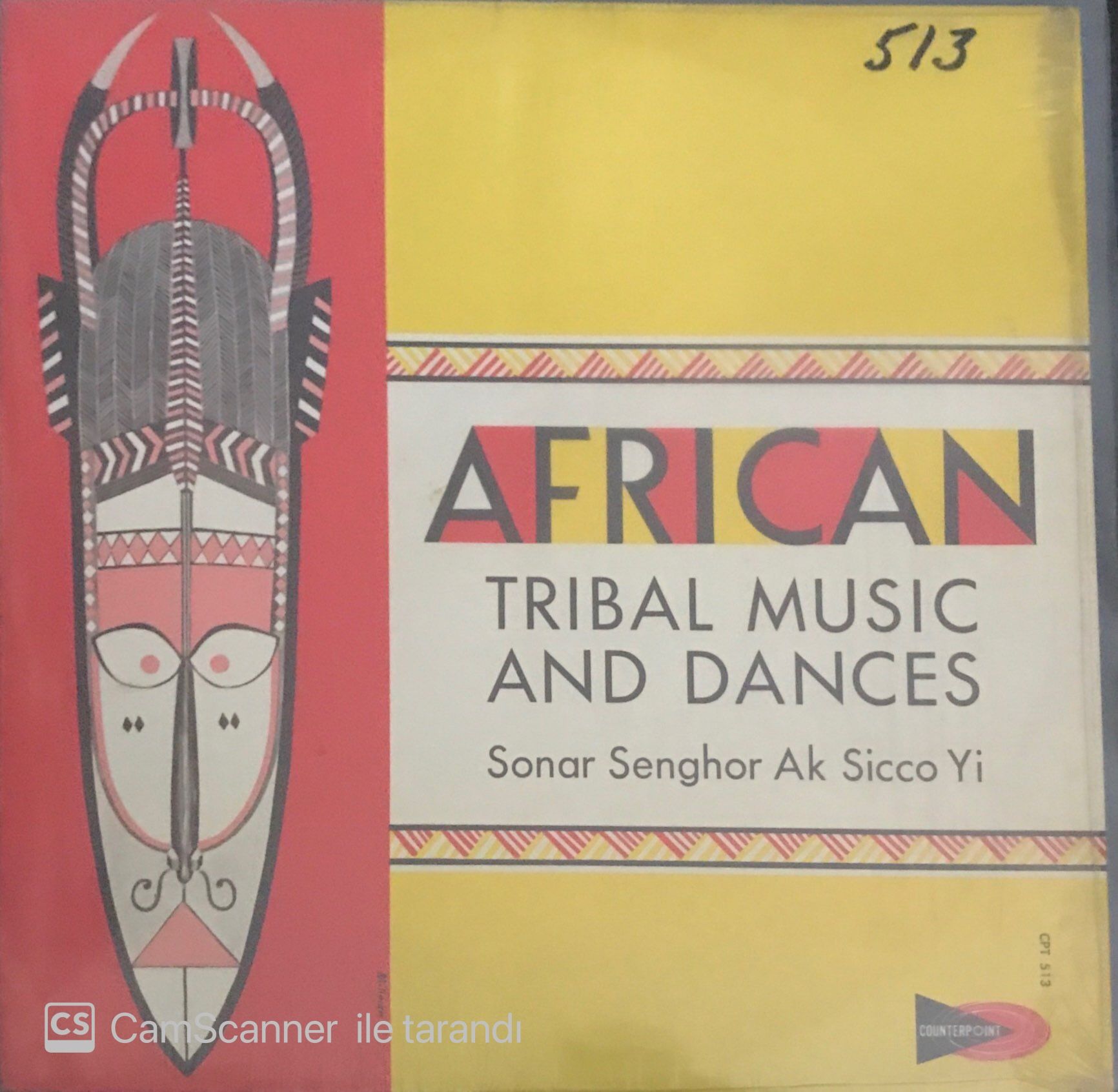 African Tribal Music And Dances LP