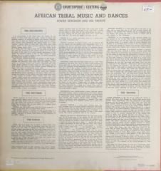 African Tribal Music And Dances LP