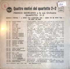 Quattro Motivi Del Quartetto EP 45'lik