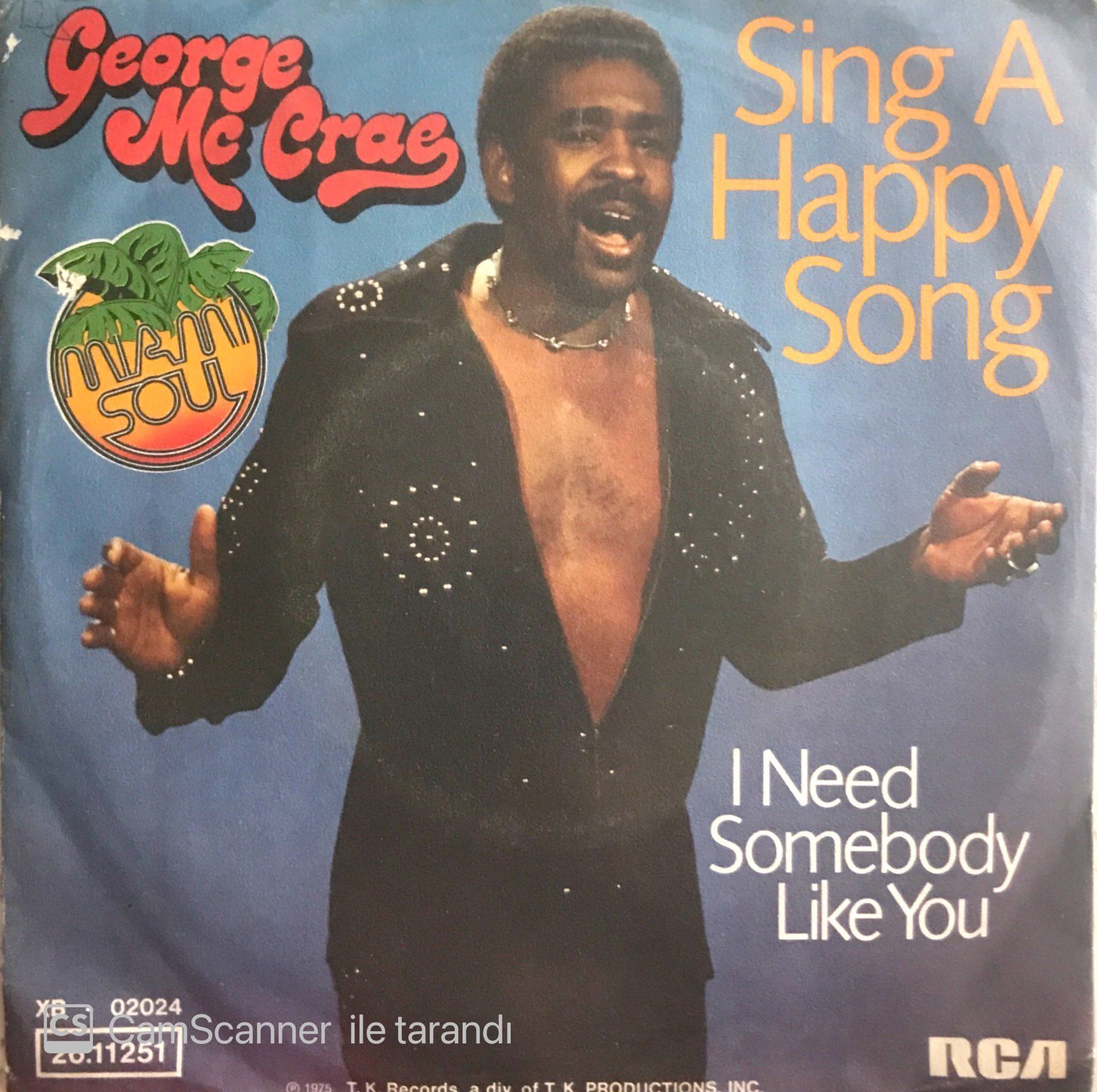 George McCrae / Sing A Happy Song 45'lik