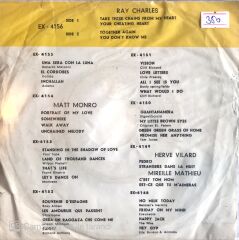 Ray Charles (4 Şarkılık EP) 45'lik