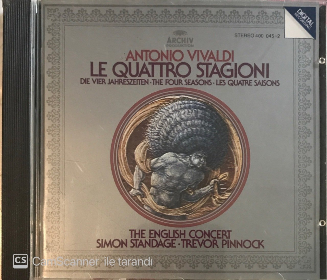 Vivaldi Le Quattro Stagioni The English Concert / Pinnock CD